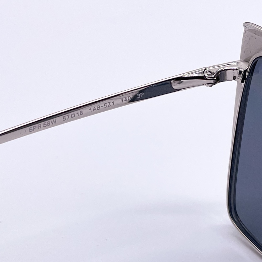 NEW PRADA PR58WS 1AB5Z1 POLARIZED WOMEN’S SUNGLASSES PRADA PR 58WS BLACK EYEWEAR - Picture 13 of 14